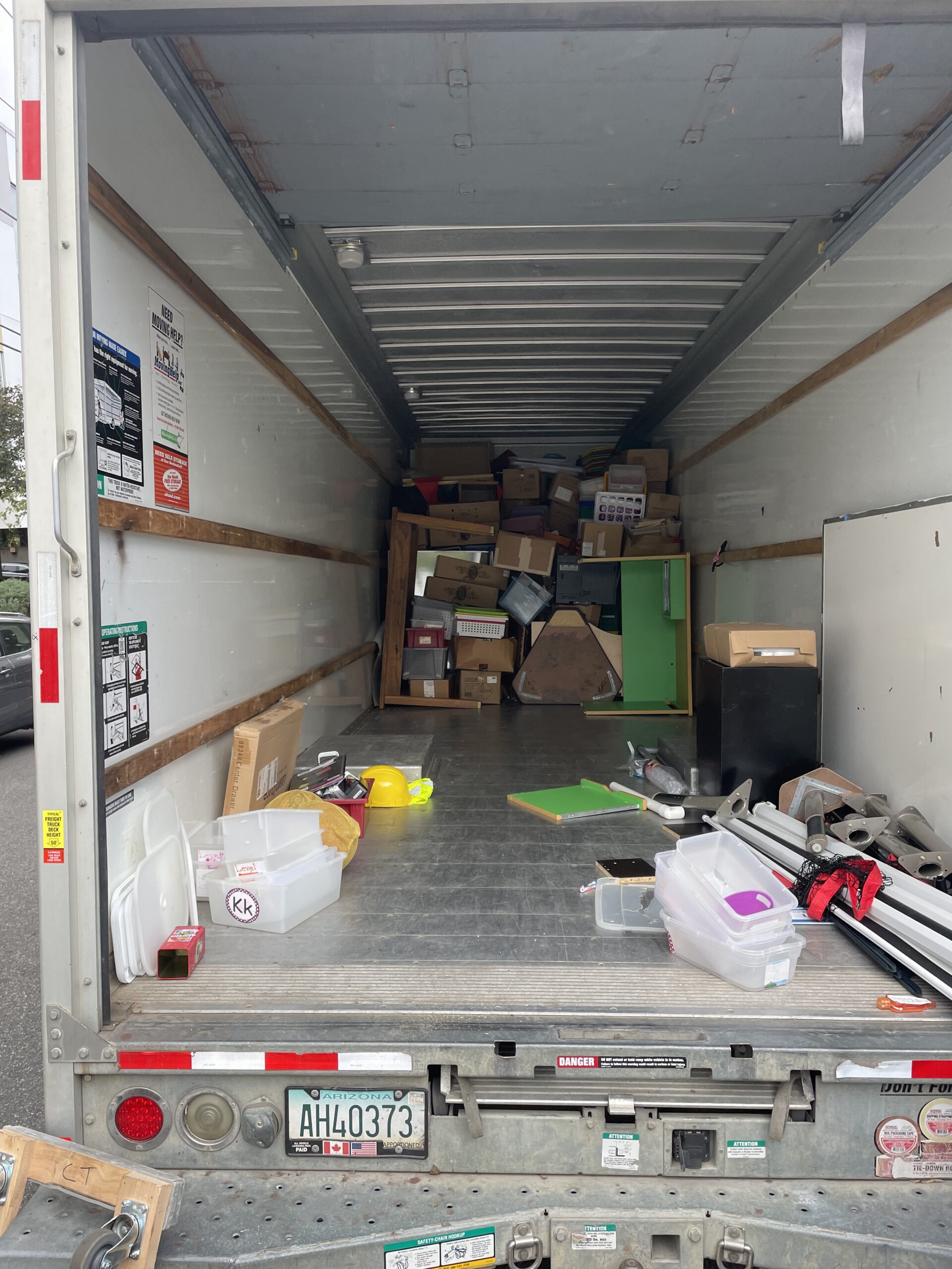Loaded hauling truck after residential junk removal in Rockville, MD Loaded hauling truck after residential junk removal in Rockville, MD